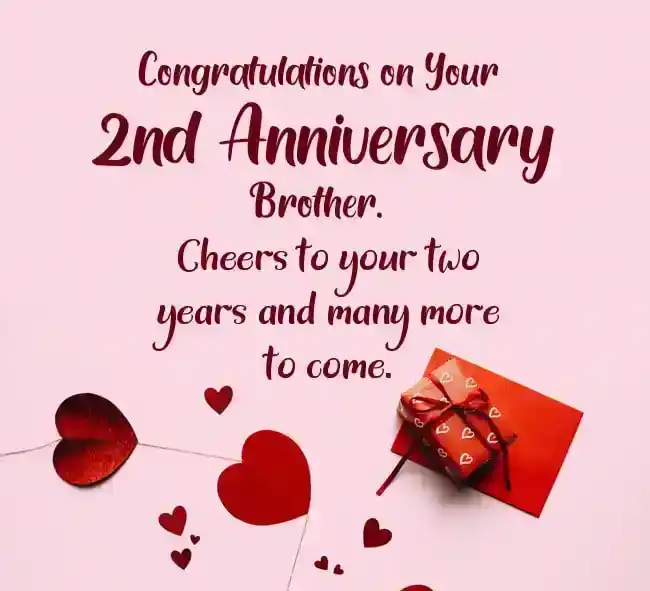 2nd Anniversary Quotes for Brother