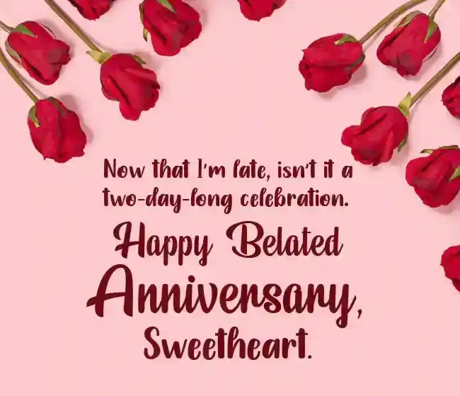 belated anniversary wishes for spouse
