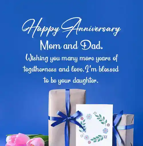 happy anniversary mom and dad from daughter