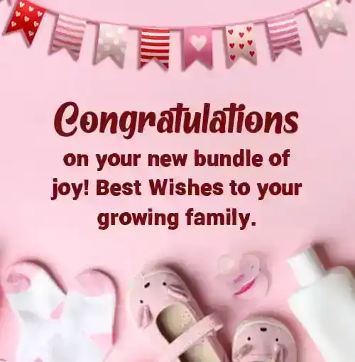 baby shower card messages