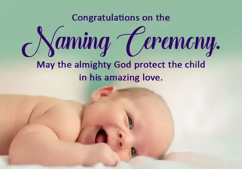 cradle ceremony wishes