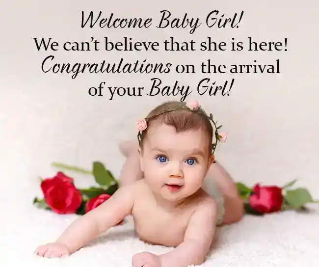 Congratulation Wishes for New Baby Girl