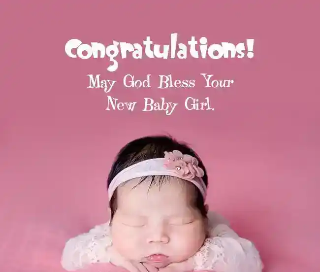 congratulations for baby girl