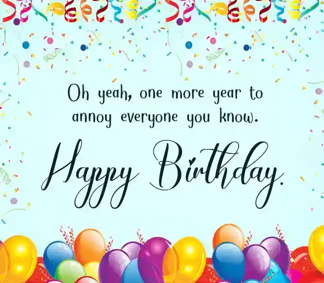 happy birthday funny