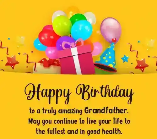 Religious Birthday Wishes for Grandfather