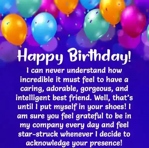 funny birthday paragraph for best friend
