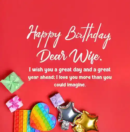 Heart Touching Birthday Wishes for Wife