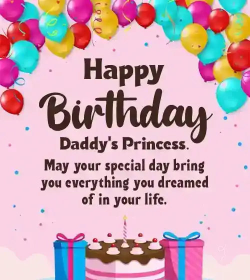 birthday wishes for daughter from dad
