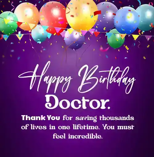 happy birthday doctor quotes