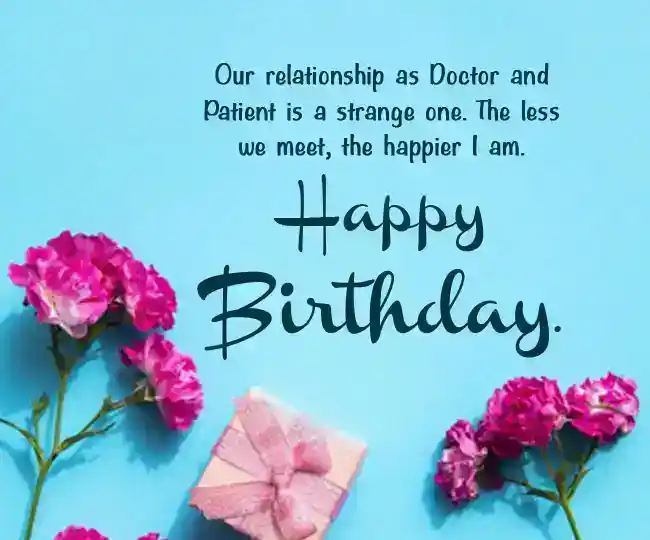 Birthday Wishes to My Doctor