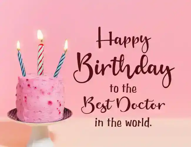 birthday wishes for doctor
