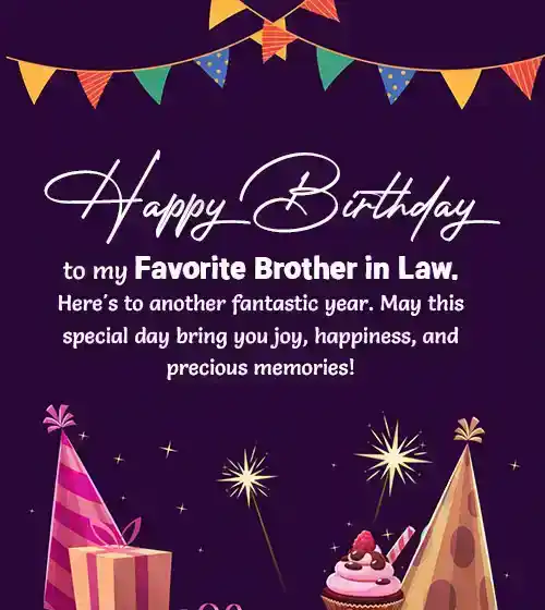 birthday wishes to brother in law