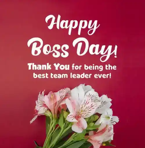 Boss Day Thank You Messages