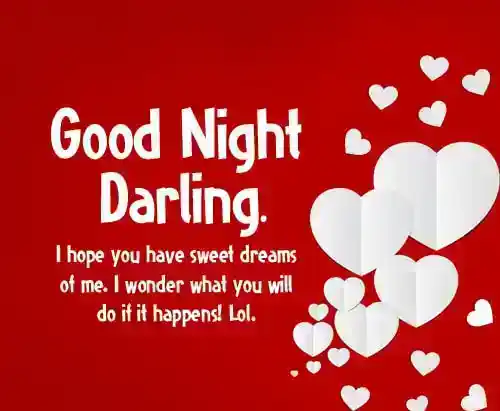 goodnight message for him