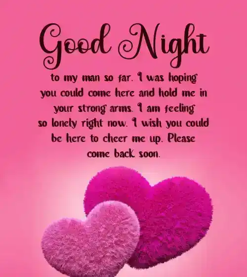 long goodnight messages for him