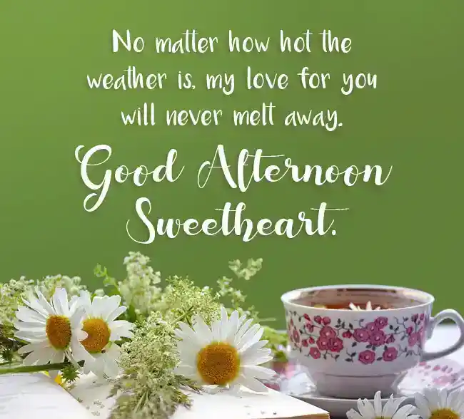 good afternoon quotes for him