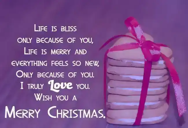 Sweet Christmas Wishes for Boyfriend