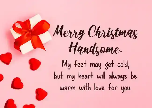 christmas love messages for boyfriend