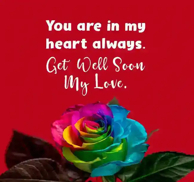 speedy recovery message for him