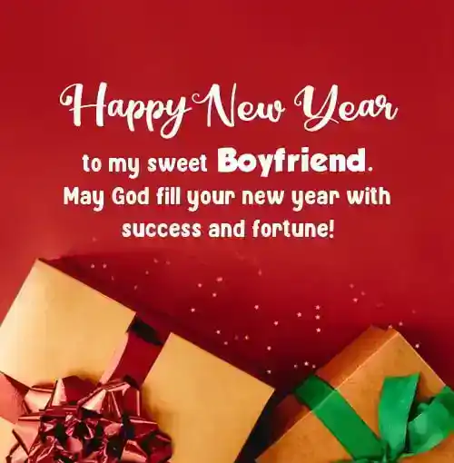 new year message for boyfriend