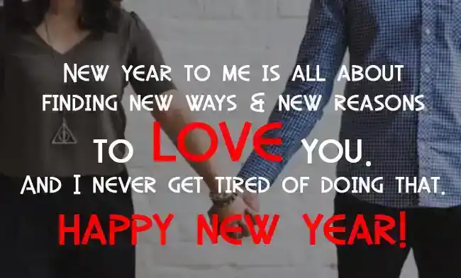 Happy New Year Messages Boyfriend