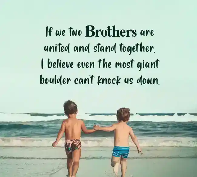 Message for Brother From Brother