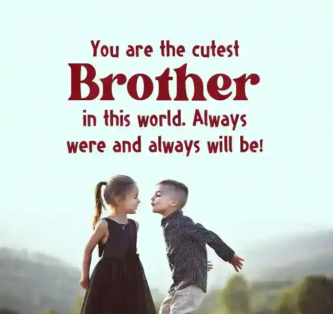message for brother