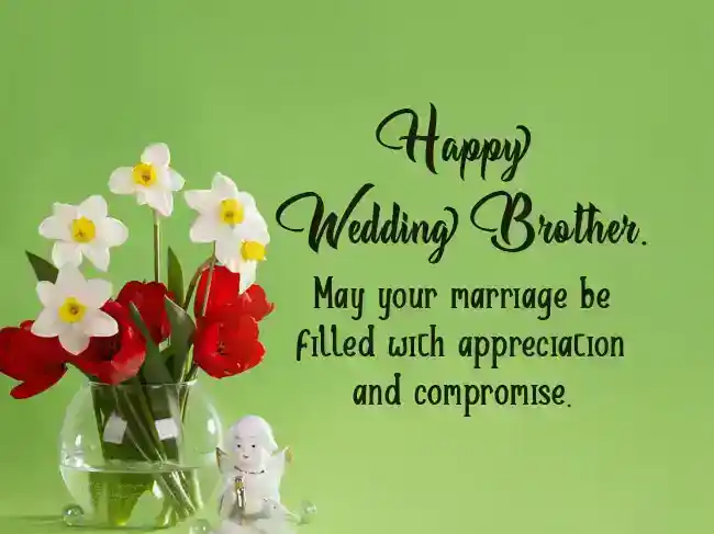 marriage wishes for brother