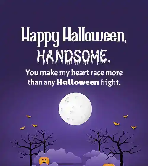 halloween wishes for him