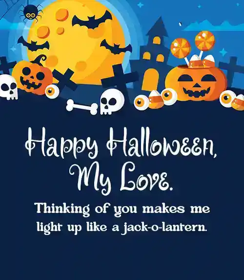 happy halloween my love