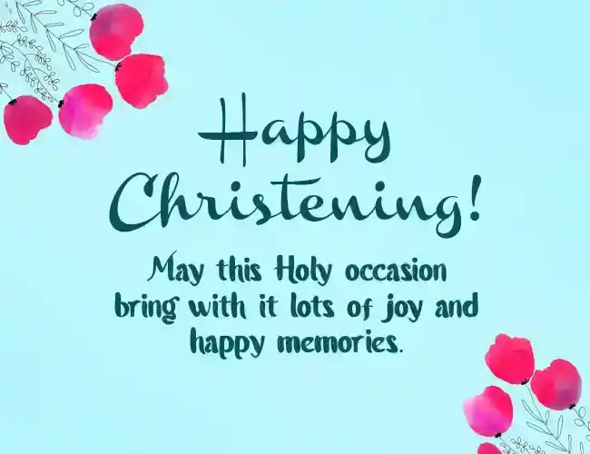 Christening-Wishes