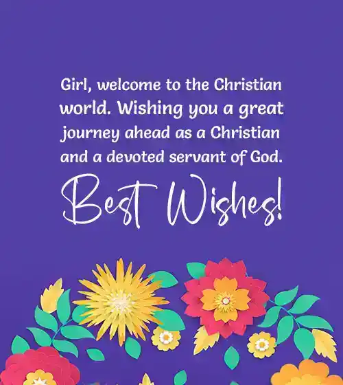 Christening Messages for Baby Girl