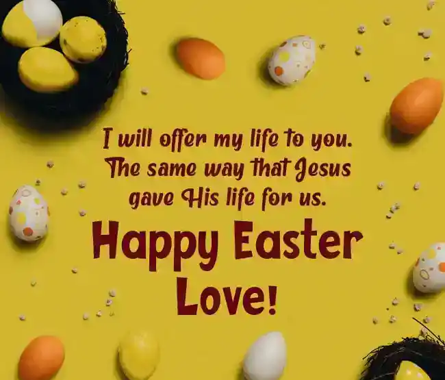 Easter Love Message for Girlfriend