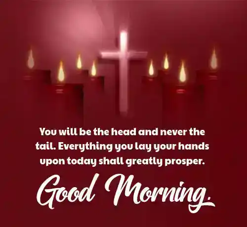 good morning wishes with jesus words
