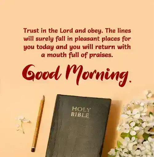 christian good morning messages with images