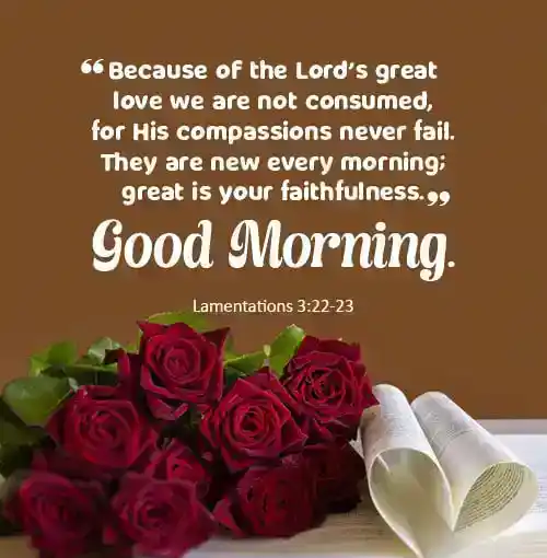 good morning wishes with bible verses