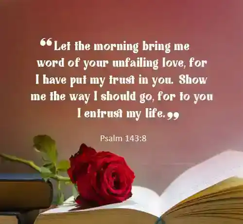 morning bible verses to start the day