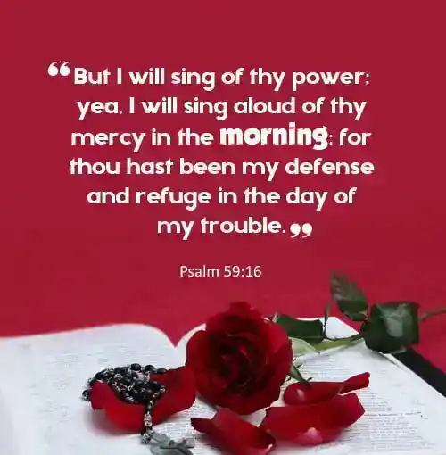 Inspirational Morning Prayer Bible Verses