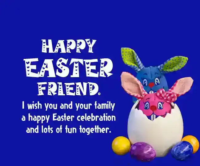 Easter wishes for friends