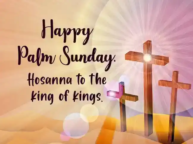 Palm Sunday Message