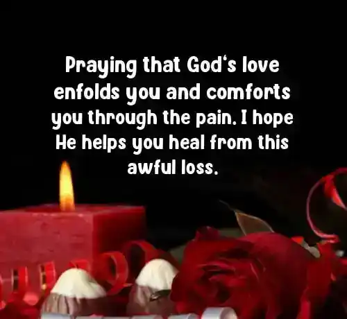 christian sympathy message