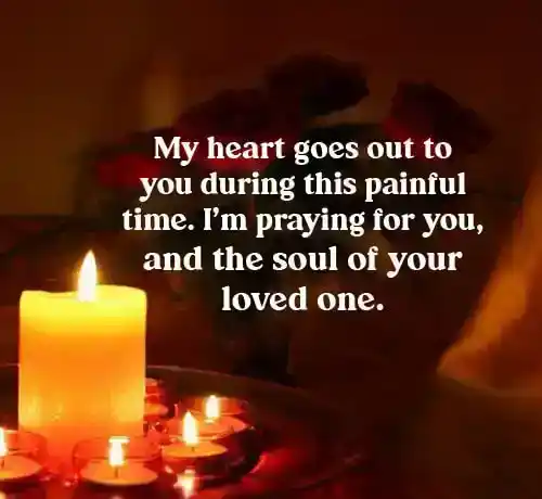 religious condolence message
