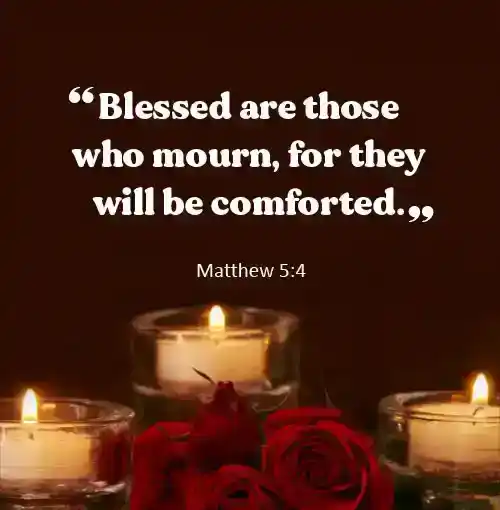 biblical condolence message