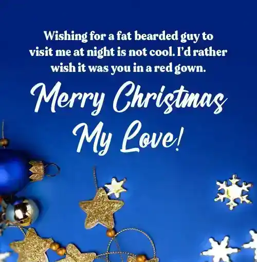 funny christmas wishes for him