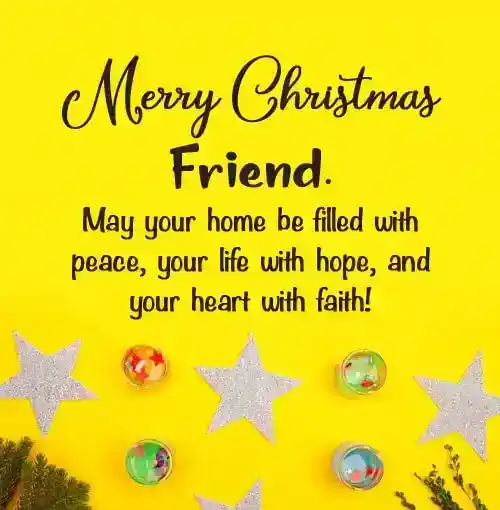 religious christmas messages for friend