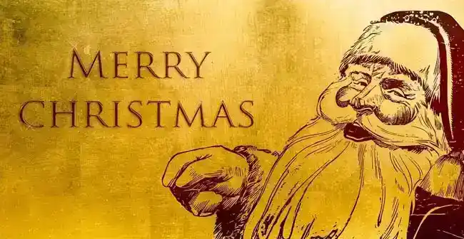 Christmas Card Image Santa Claus