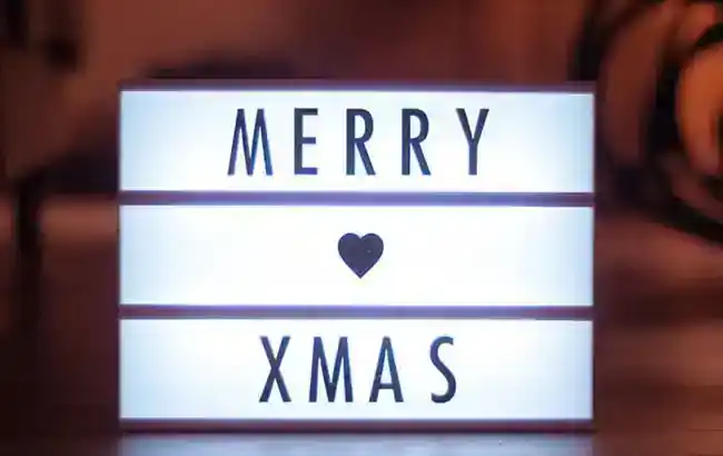 Romantic Christmas Card