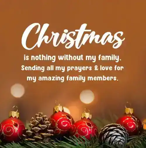 Christmas Card Messages for Family