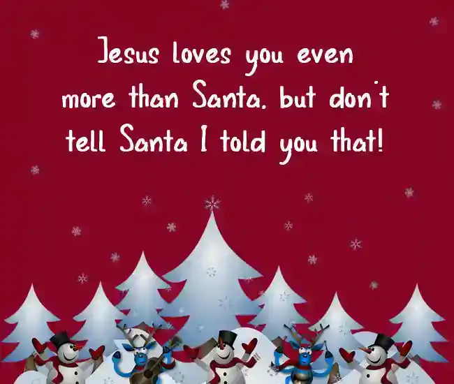 christmas messages for kids