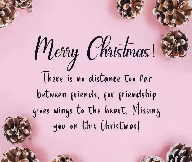 Christmas Wishes for Friends Far Away